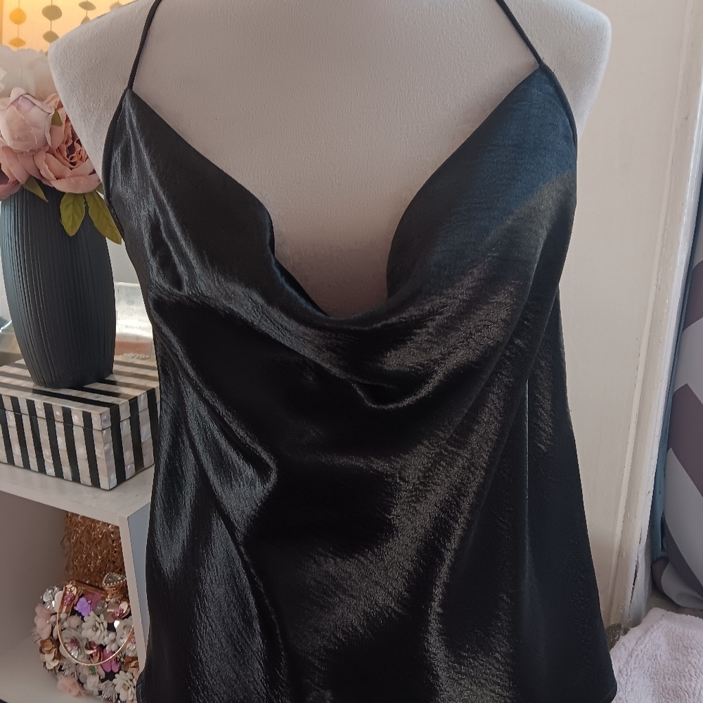 Express Black Party Cami Holiday